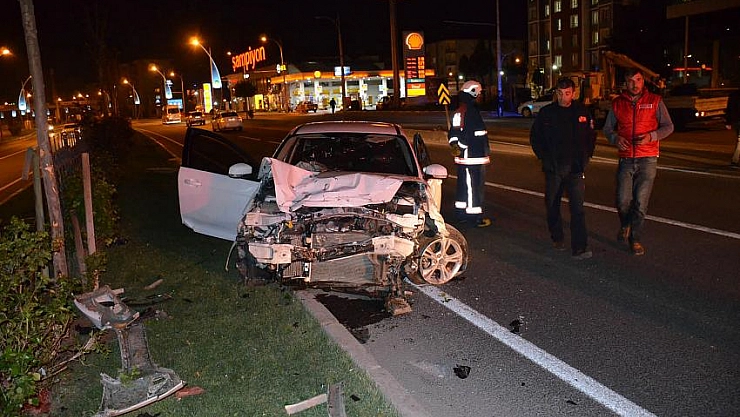 Trafik kazası: 4 yaralı