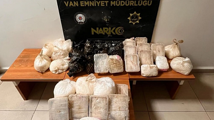 30 kilo metamfetamin ele geçirildi