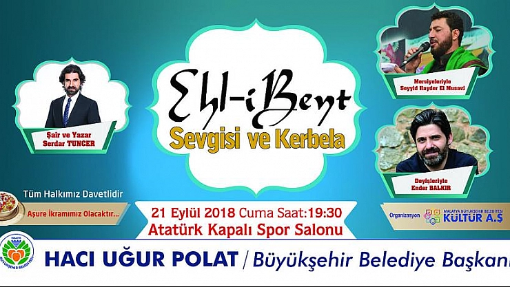 'Ehl-i Beyt Sevgisi ve Kerbela olayı' anlatılacak 