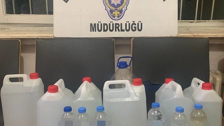 Alkol ele geçirildi
