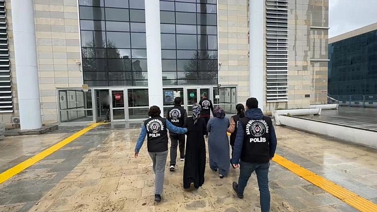 416 bin liralık eşya çalan şüpheliler yakalandı