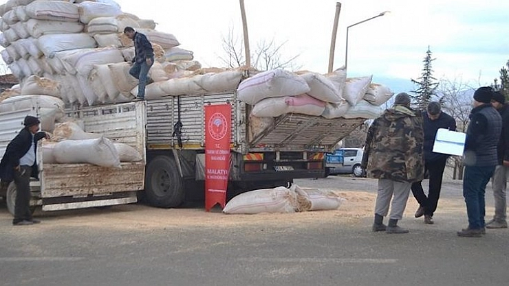 69 ton yem yem dağıtıldı