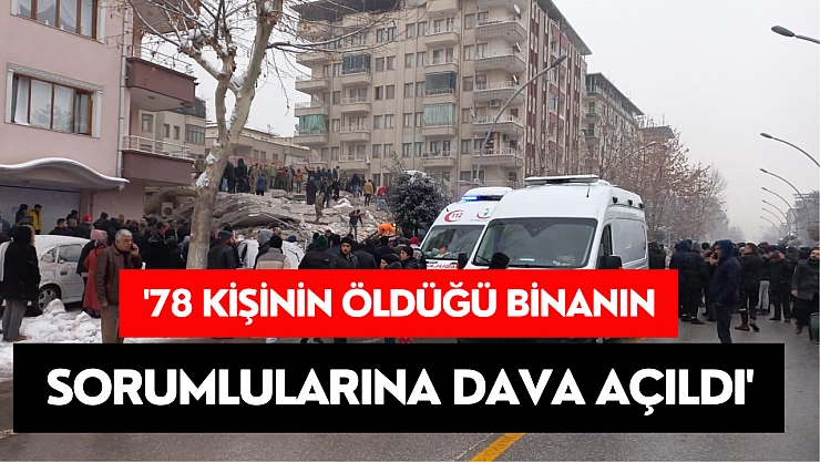 '78 kişinin öldüğü binanın sorumlularına dava açıldı'