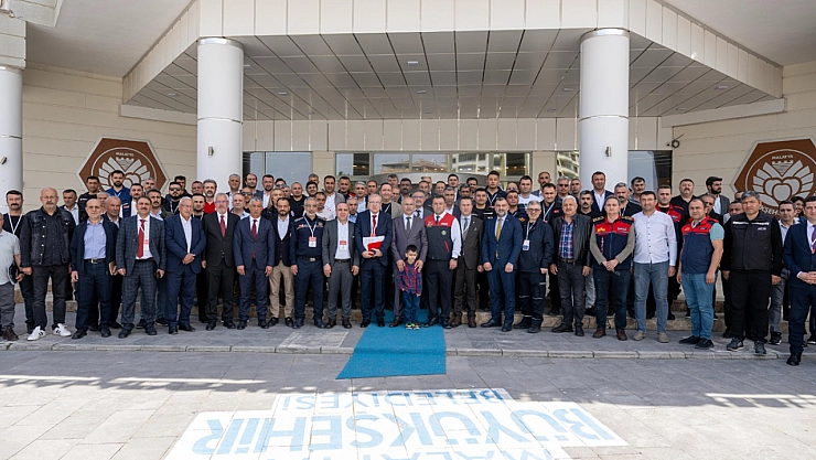 81 ilden itfaiyeci Malatya'da bir araya geldi