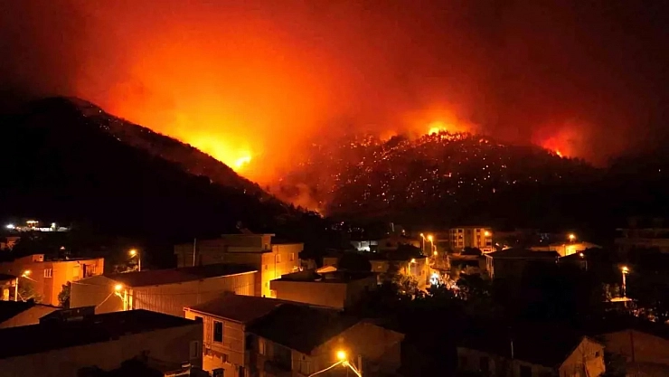 84 farklı noktada orman yangını