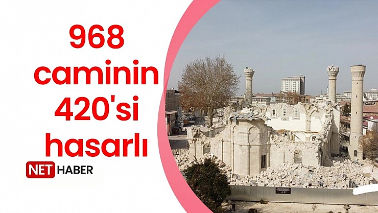 968 caminin 420'si hasarlı