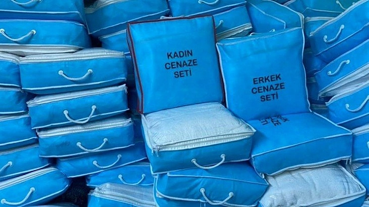 Cenaze malzemesi alınacak