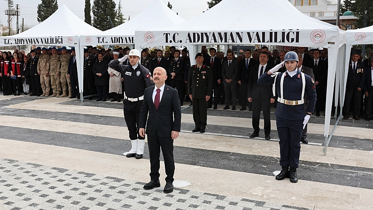 Adıyaman'da, 18 Mart kutlamaları