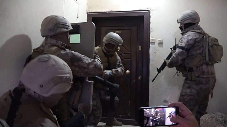 Adıyaman'da dev operasyon: 34 gözaltı