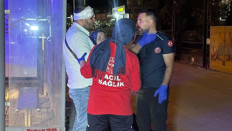 Adıyaman'da ilginç kaza