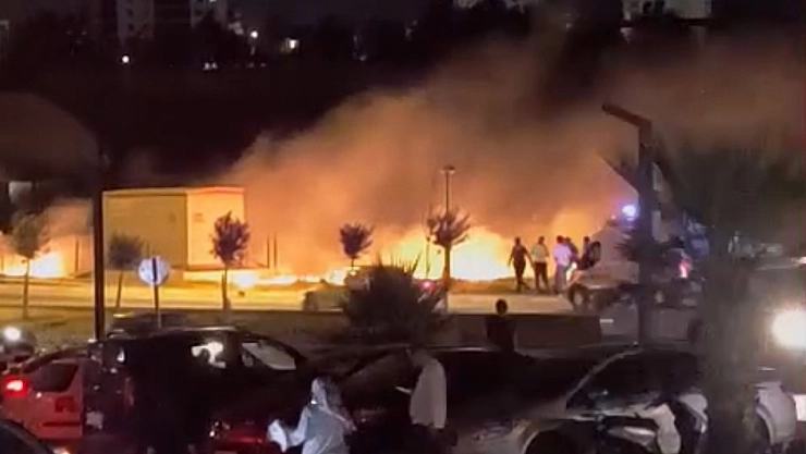 Adıyaman'da patlayan trafo korkuttu