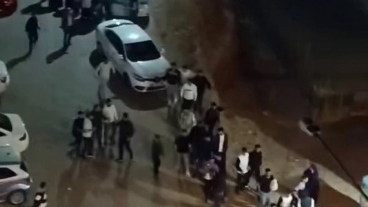 Adıyaman'da sopa, tekme ve yumruklu kavga