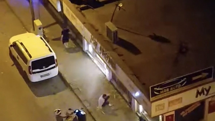 Adıyaman'da taşlı sopalı kavga kamerada: 10 yaralı