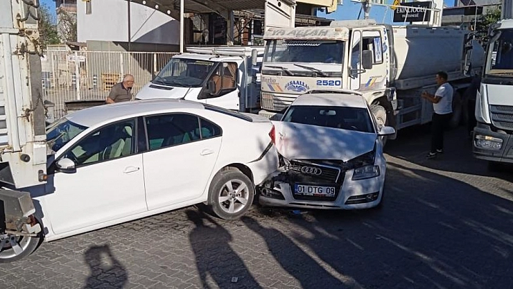 Adıyaman'da zincirleme trafik kazası