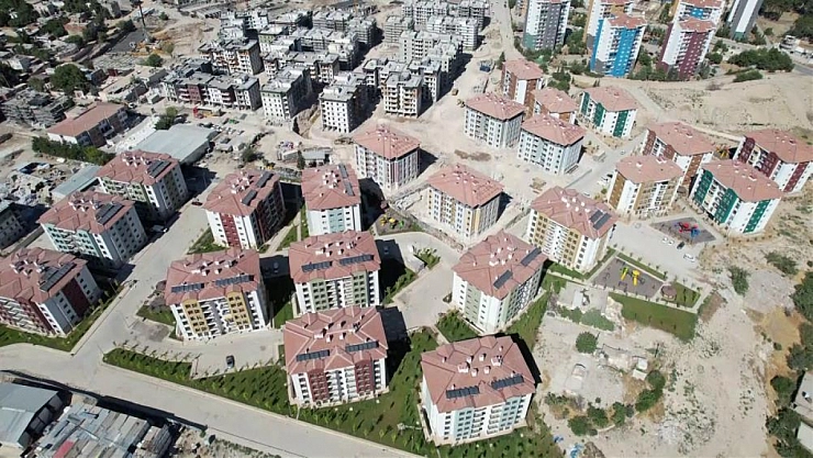 Adıyaman'daki modern binalar yükseldi