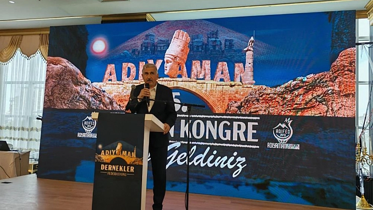 Adıyaman Dernekler Federasyonu kongresi düzenlendi