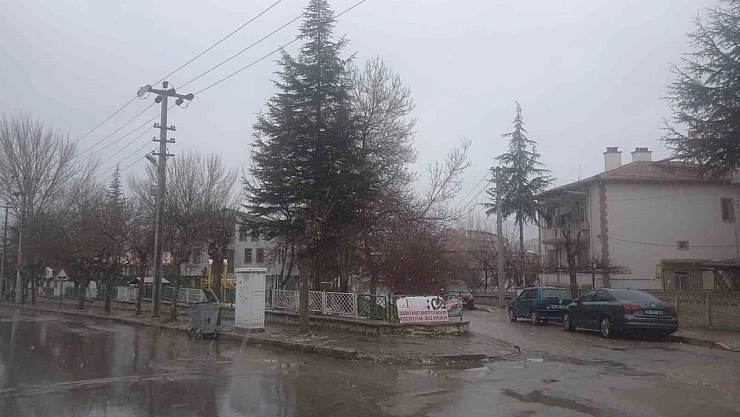 Kar yağışı başladı