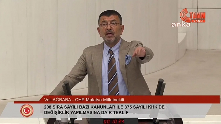 Ağbaba'dan Meclis'te Çözüm Çağrısı: 'Barışın Adresi TBMM Olmalı'