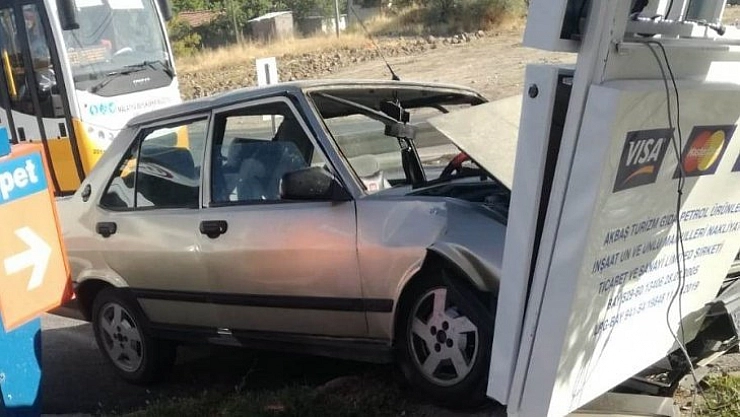 Trafik kazası: 1 yaralı