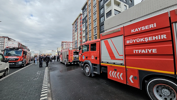 Akü şarjı yangın çıkardı