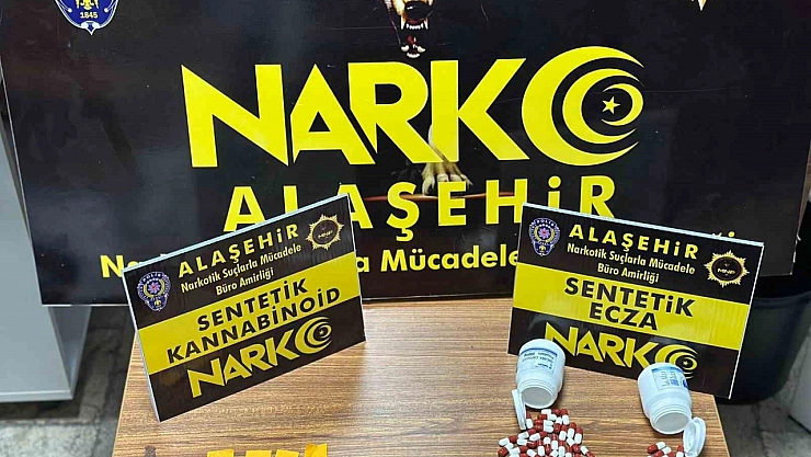 Alaşehir'de zehir taciri tutuklandı