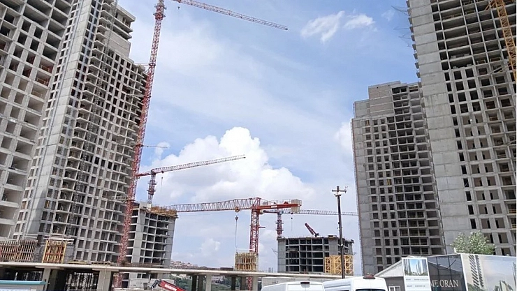 Ankara'da inşaattan işçi düştü..!