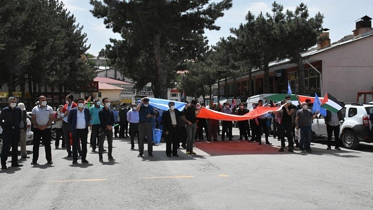 İsrail'e tepki yürüyüşü