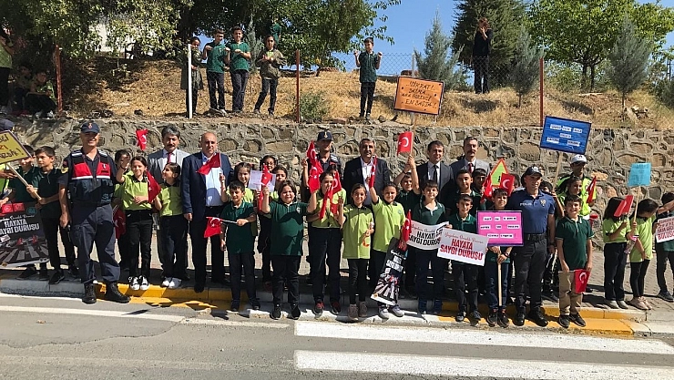 Trafikte farkındalık çalışması