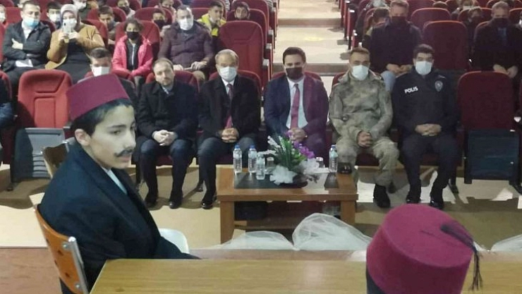 Mehmet Akif Ersoy'u anma programı