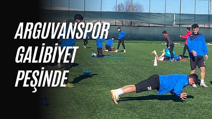 Arguvanspor galibiyet peşinde
