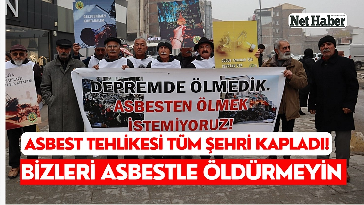 Asbest tehlikesi tüm şehri kapladı! Bizleri asbestle öldürmeyin