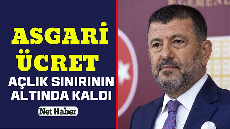 Asgari ücret açlık sınırının altında kaldı