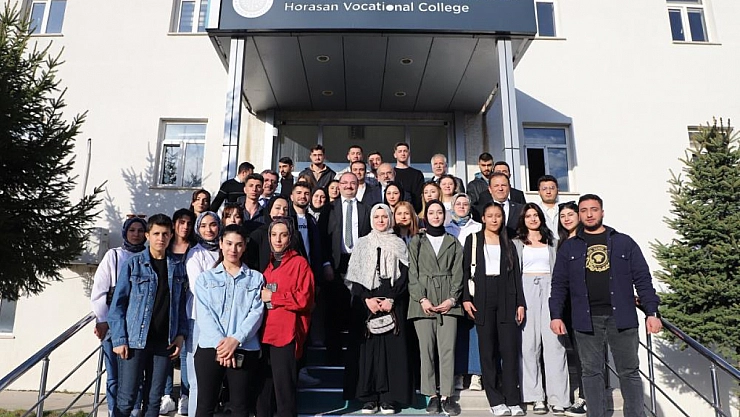 Atatürk Üniversitesinden ilçelere kurumsal destek ziyareti