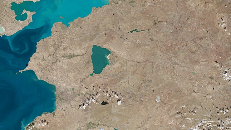 Avrupa Uzay Ajansı, Van Gölü'nü İnceledi