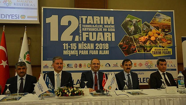 12.Tarım Fuarı 11 Nisan'da