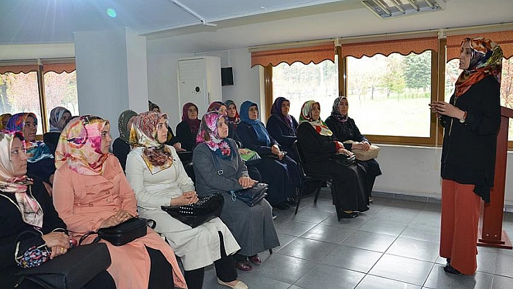 Malatya'da gelin ve kaynanalara eğitim 