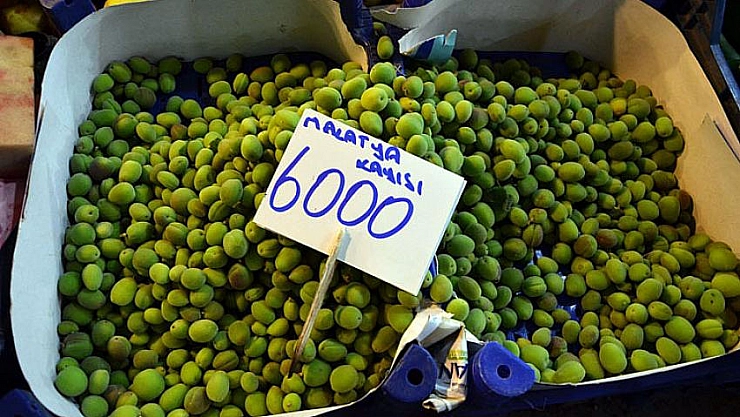 Kayısı çağlası tezgaha indi 