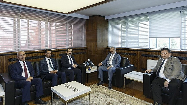Malatya Büyükşehir Daire Başkanları Kayseri'de