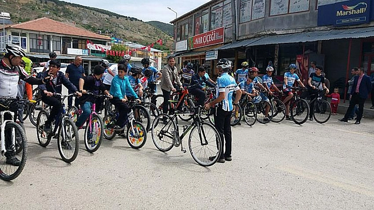 Sincik'te bisiklet yarışması