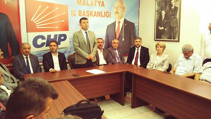 CHP'de bayramlaşma