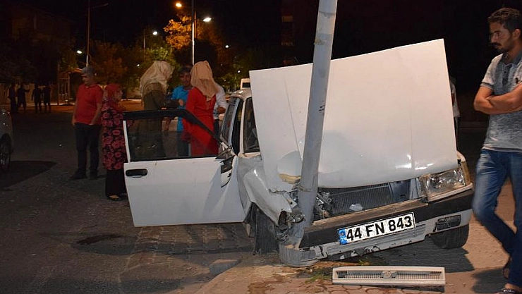 Trafik kazası: 1 yaralı