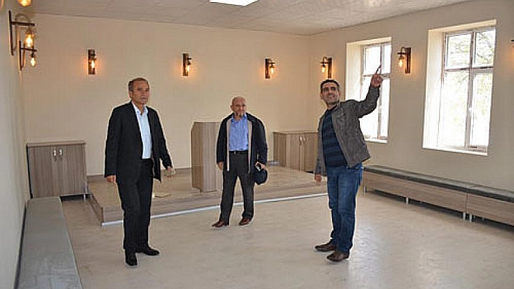 Kültür Evi yenileniyor 