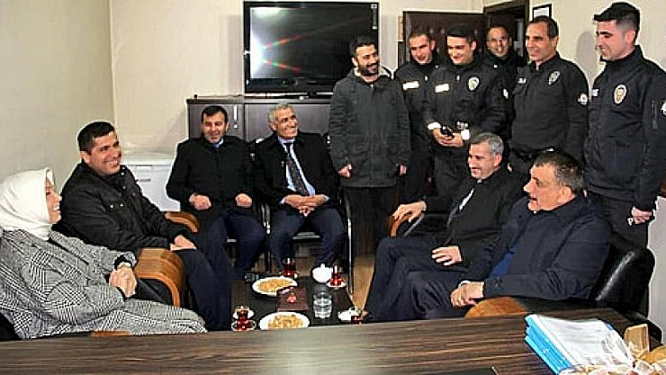 Bakan Soylu, Malatya'daki polislerin yeni yılını kutladı