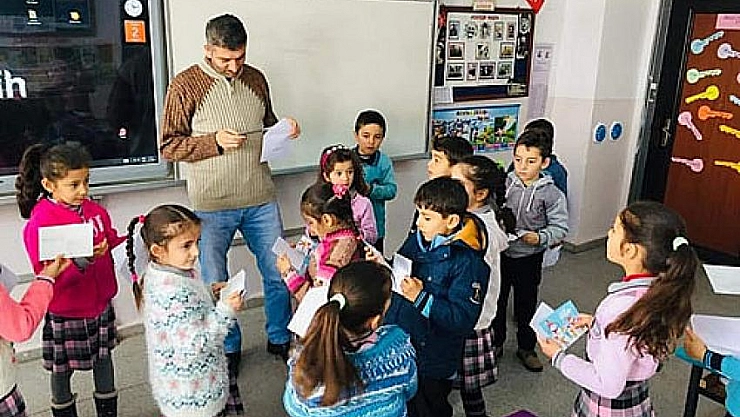 900 km uzaklıktan yılbaşı kartı  