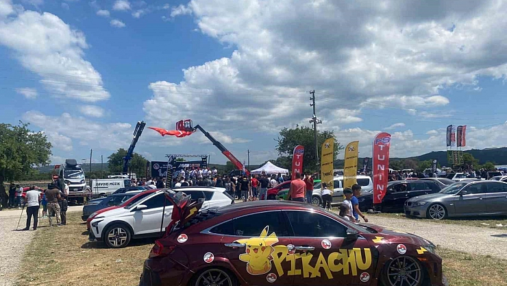 Ayvacık'ta Modifiyeli Araç Festivali