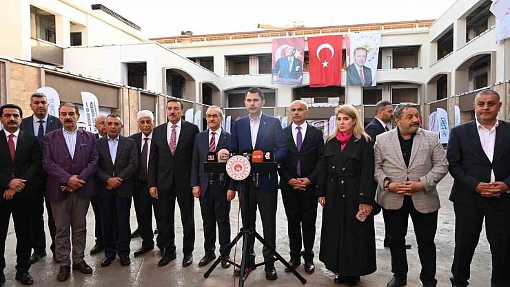 Kurum'dan kentsel dönüşüm mesajı: 'Tüm gücümüzle sahadayız'