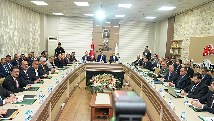 Bakan Kurum Başkanlığında Koordinasyon Toplantısı: Malatya umutla baharı bekliyor….
