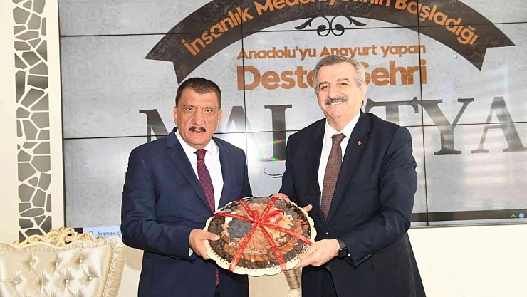 Büyükdede Gürkan'la görüştü
