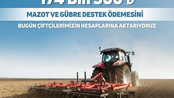Bakan'dan çiftçilere müjde! Hesaplara aktarılıyor!