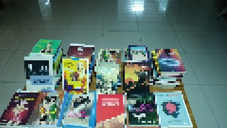 Bandrolsüz kitap ele geçirildi